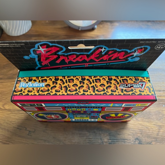 Super 7  BREAKIN' ReAction Figure 3 Pack Turbo Ozone Special K SDCC 2019 Sealed - Picture 9 of 9
